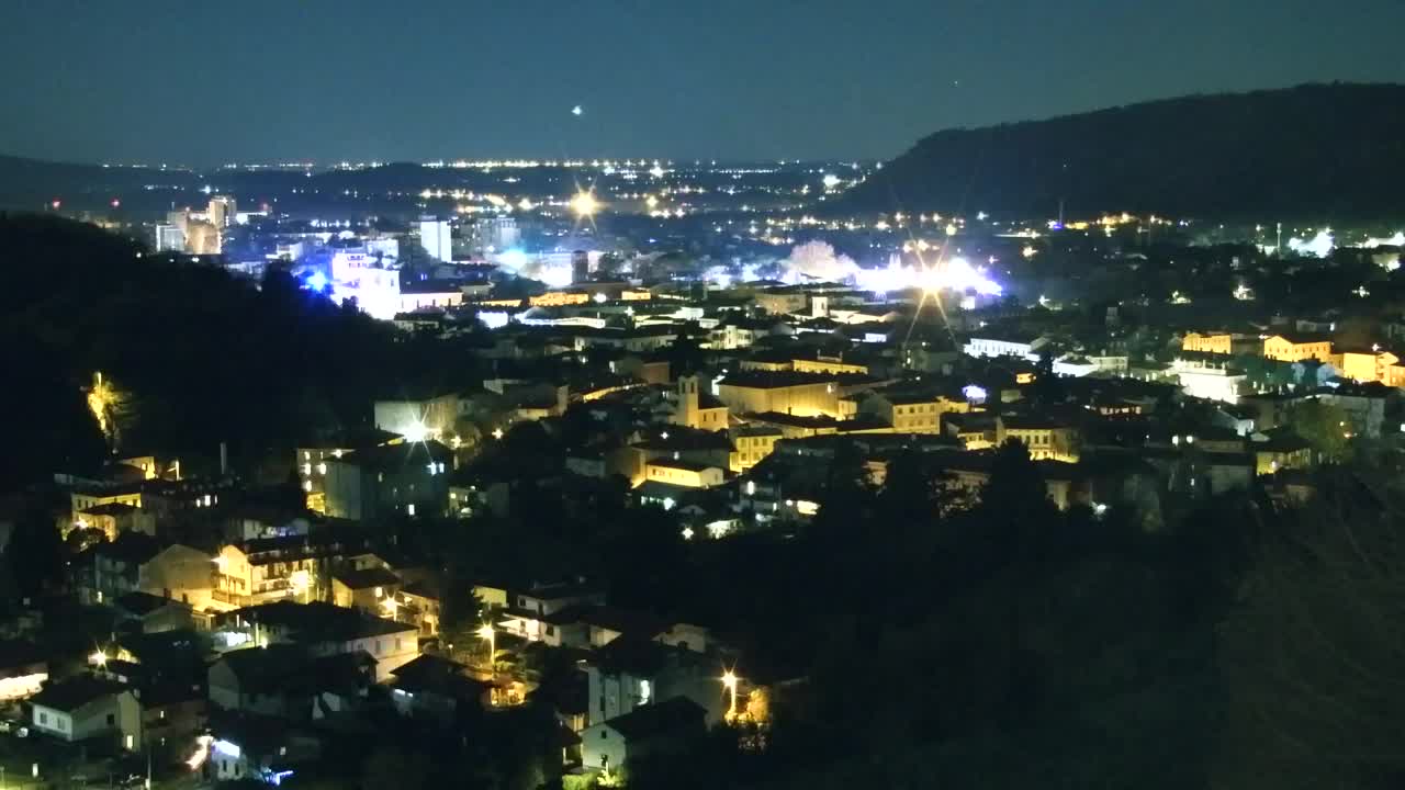 Nova Gorica et Gorizia : Vue Imprenable depuis le Monastère Franciscain de Kostanjevica