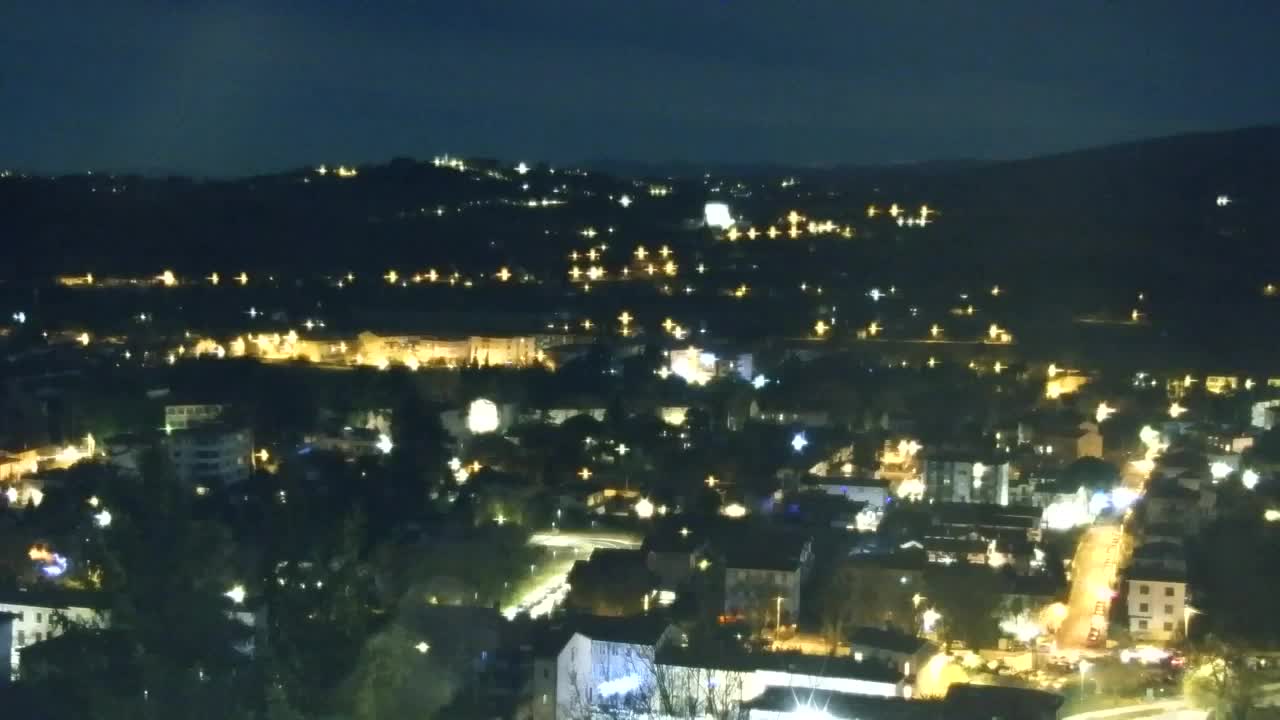 Nova Gorica et Gorizia : Vue Imprenable depuis le Monastère Franciscain de Kostanjevica