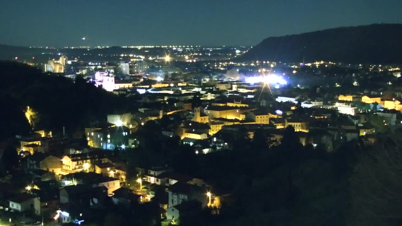 Nova Gorica in Gorica: Čudovit Razgled iz Frančiškanskega Samostana Kostanjevica