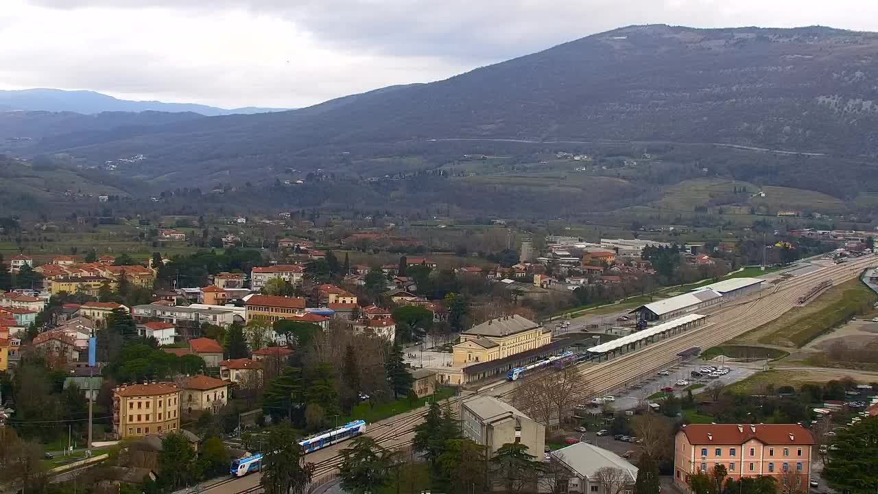 Nova Gorica in Gorica: Čudovit Razgled iz Frančiškanskega Samostana Kostanjevica