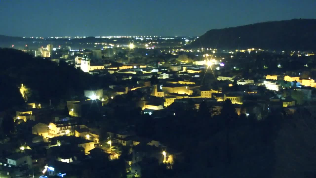 Nova Gorica in Gorica: Čudovit Razgled iz Frančiškanskega Samostana Kostanjevica