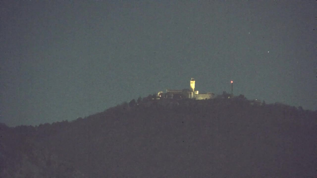 Nova Gorica et Gorizia : Vue Imprenable depuis le Monastère Franciscain de Kostanjevica