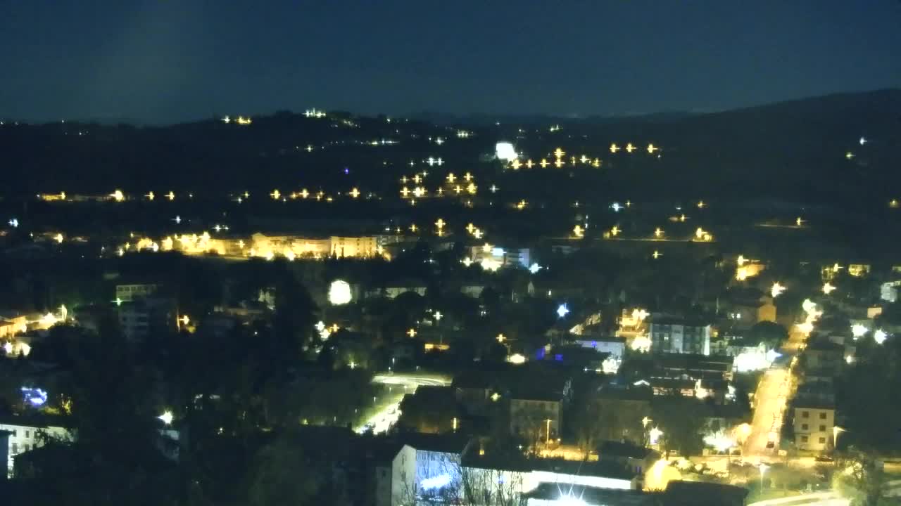 Nova Gorica i Gorica: Prekrasan Pogled iz Franjevačkog Samostana Kostanjevica