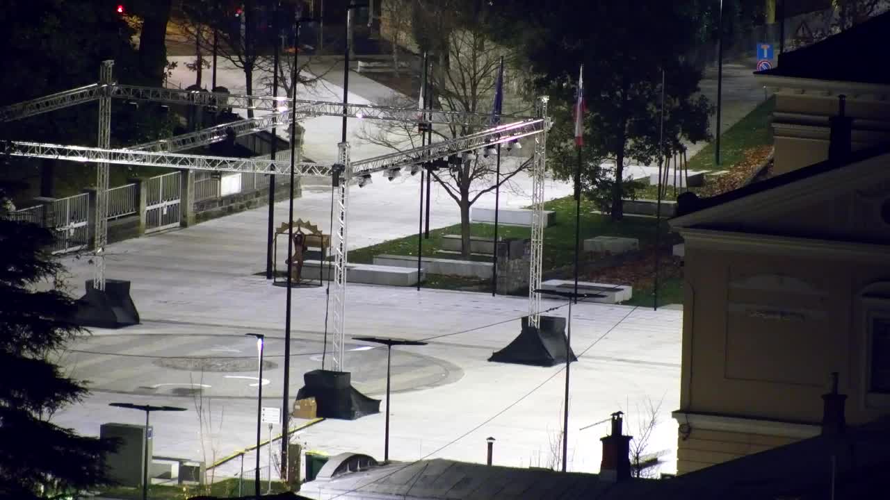 Nova Gorica i Gorica: Prekrasan Pogled iz Franjevačkog Samostana Kostanjevica