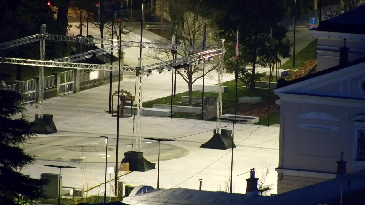 Nova Gorica in Gorica: Čudovit Razgled iz Frančiškanskega Samostana Kostanjevica