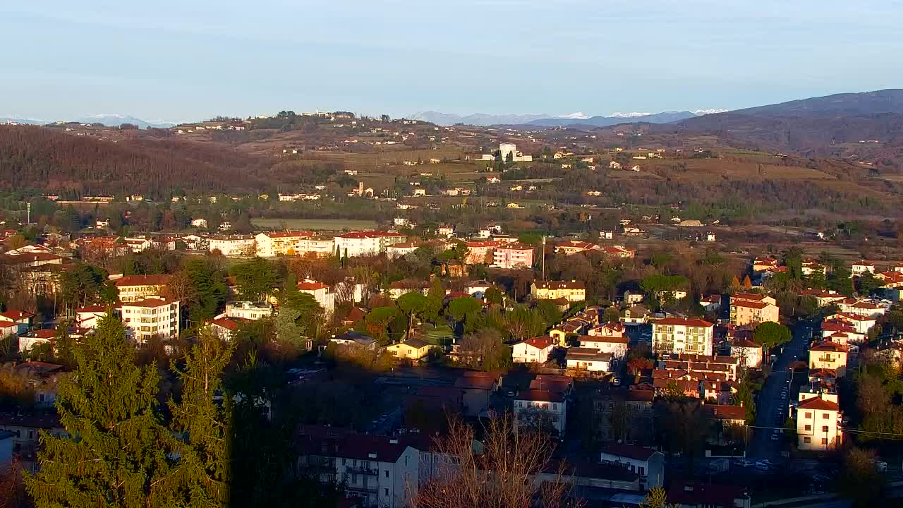 Nova Gorica et Gorizia : Vue Imprenable depuis le Monastère Franciscain de Kostanjevica