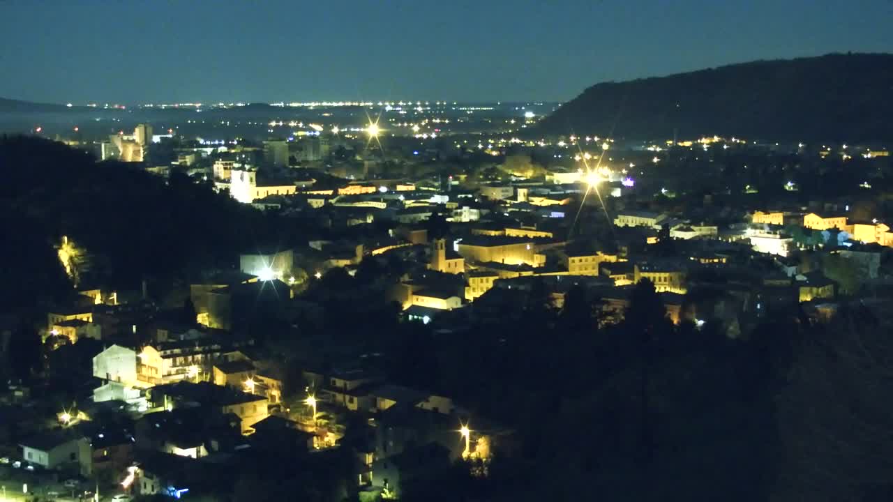 Nova Gorica in Gorica: Čudovit Razgled iz Frančiškanskega Samostana Kostanjevica