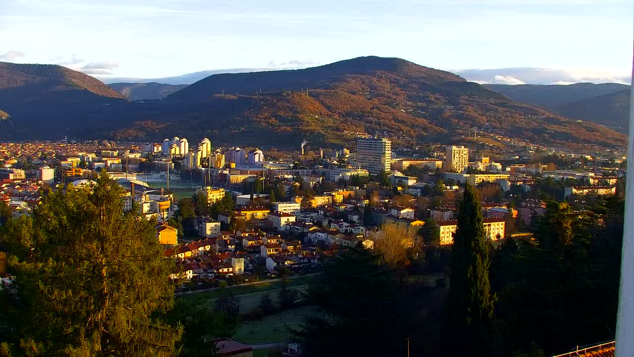Nova Gorica et Gorizia : Vue Imprenable depuis le Monastère Franciscain de Kostanjevica
