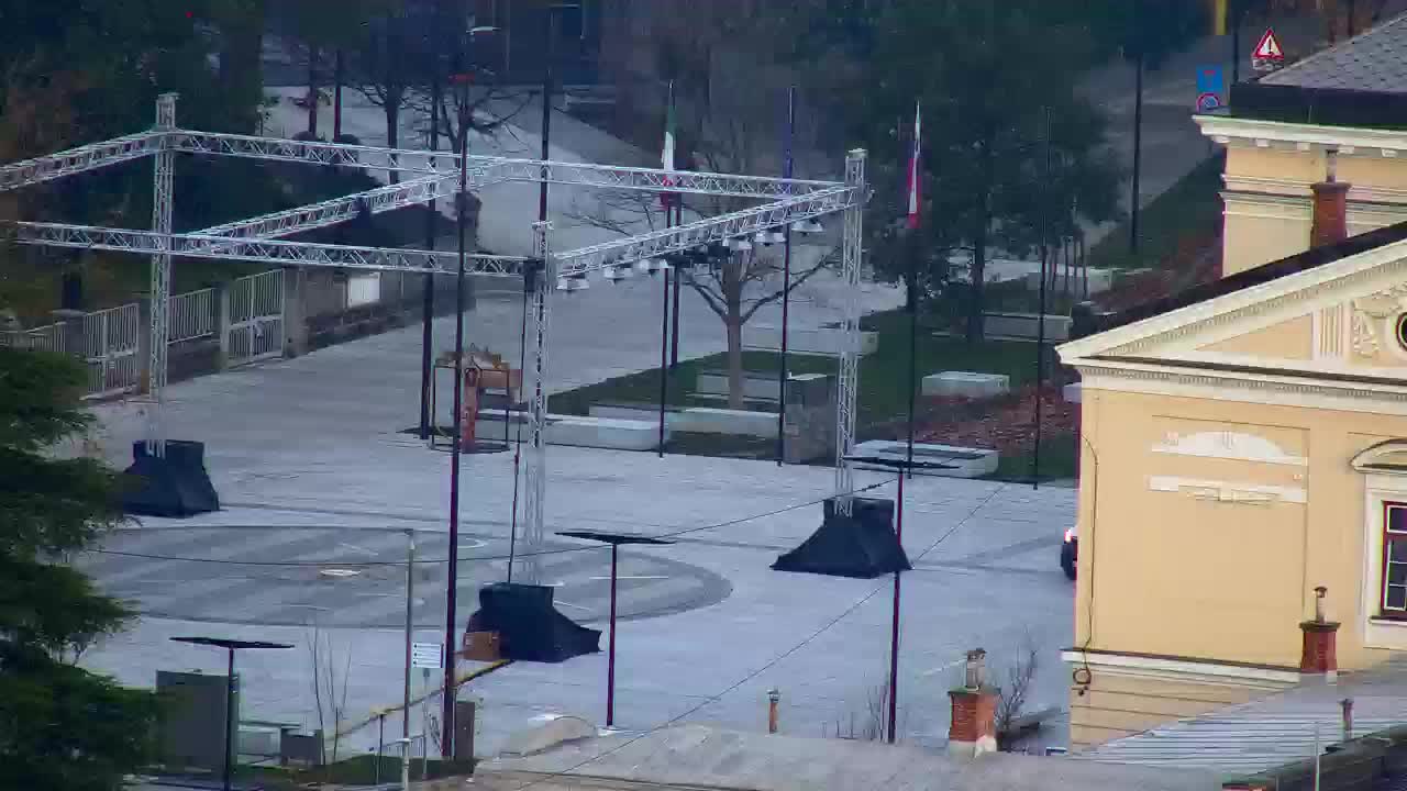 Nova Gorica in Gorica: Čudovit Razgled iz Frančiškanskega Samostana Kostanjevica