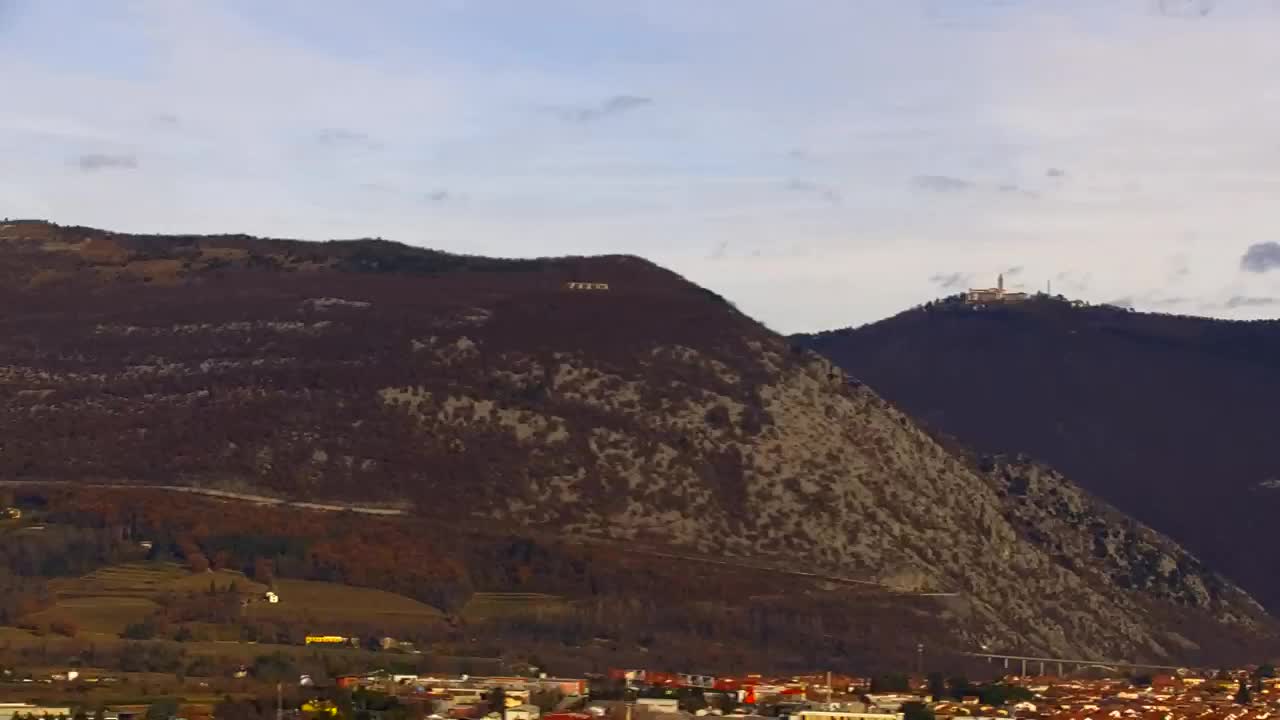 Nova Gorica und Görz: Atemberaubende Aussicht vom Franziskanerkloster Kostanjevica