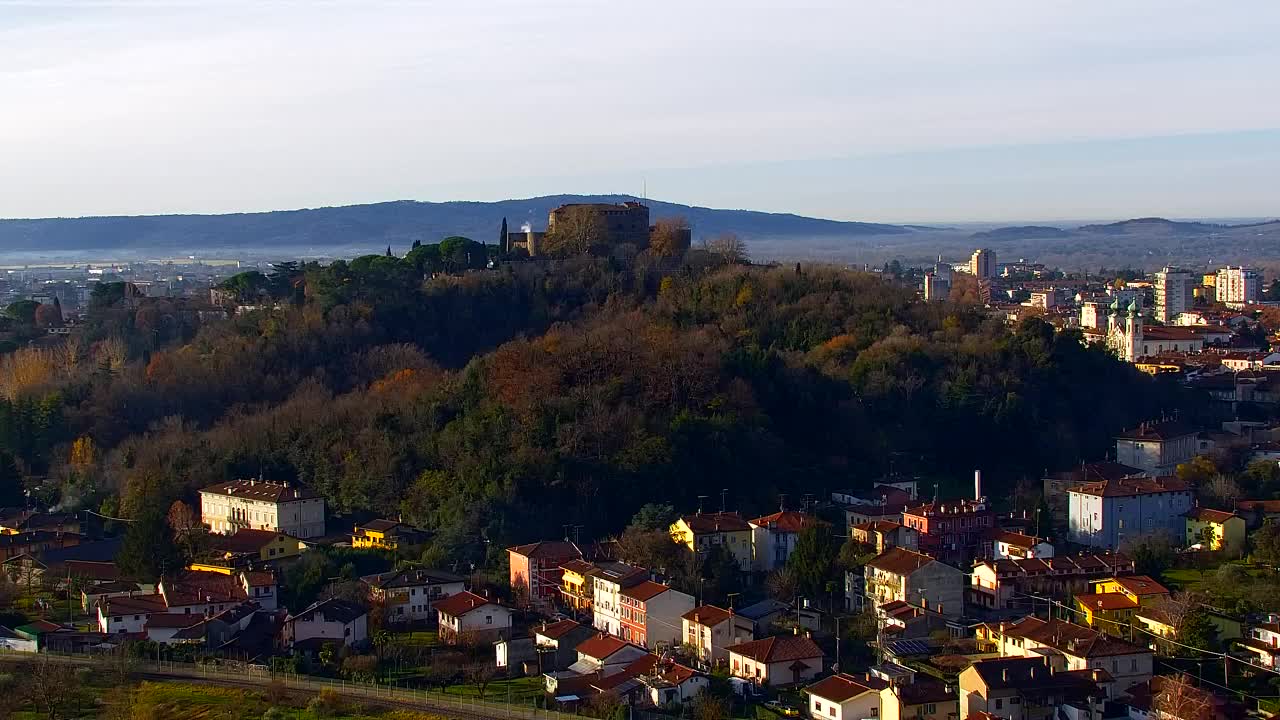 Nova Gorica i Gorica: Prekrasan Pogled iz Franjevačkog Samostana Kostanjevica