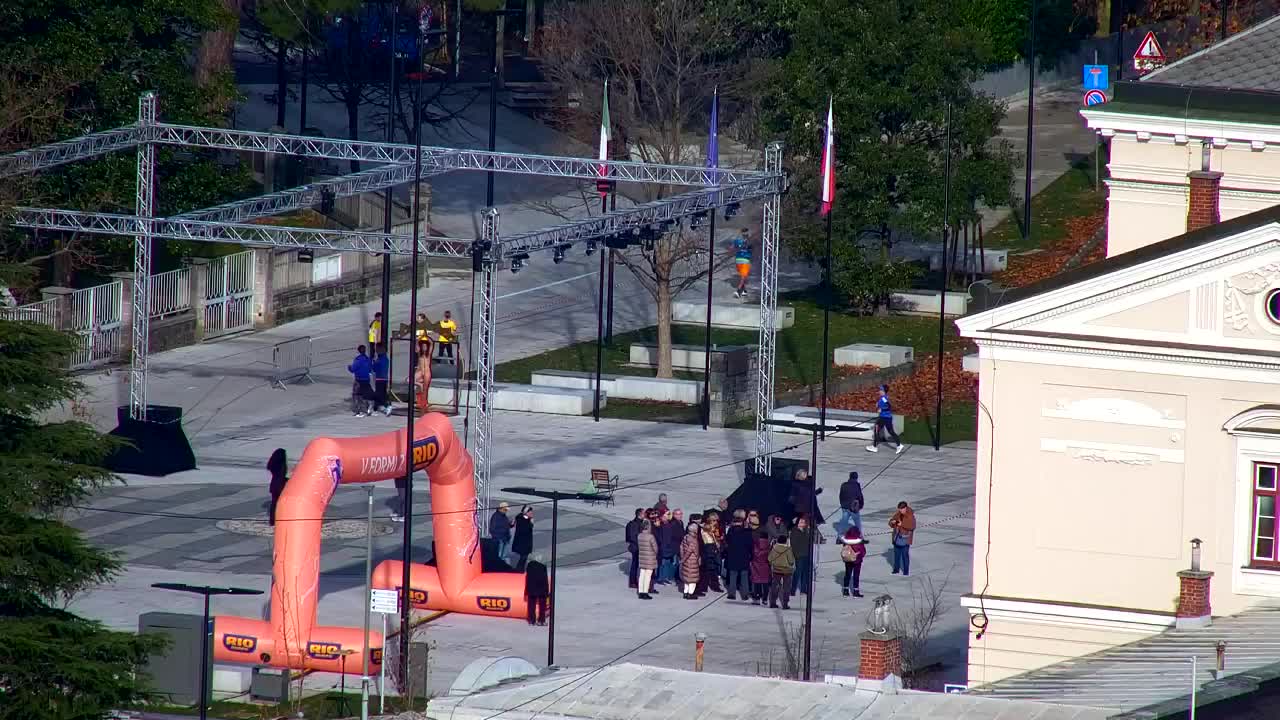 Nova Gorica et Gorizia : Vue Imprenable depuis le Monastère Franciscain de Kostanjevica