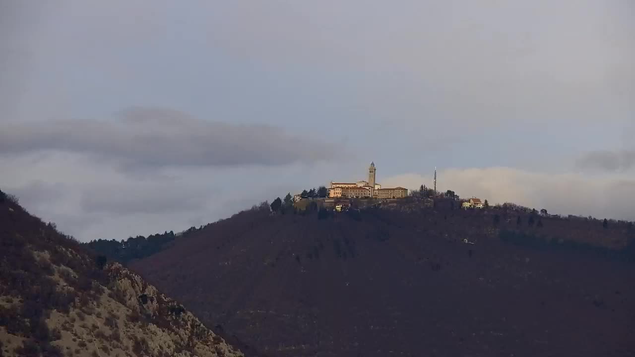 Nova Gorica et Gorizia : Vue Imprenable depuis le Monastère Franciscain de Kostanjevica