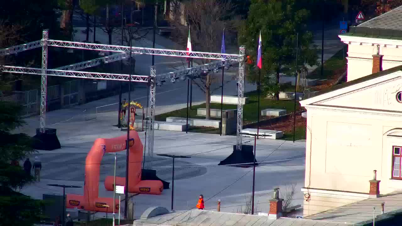 Nova Gorica in Gorica: Čudovit Razgled iz Frančiškanskega Samostana Kostanjevica