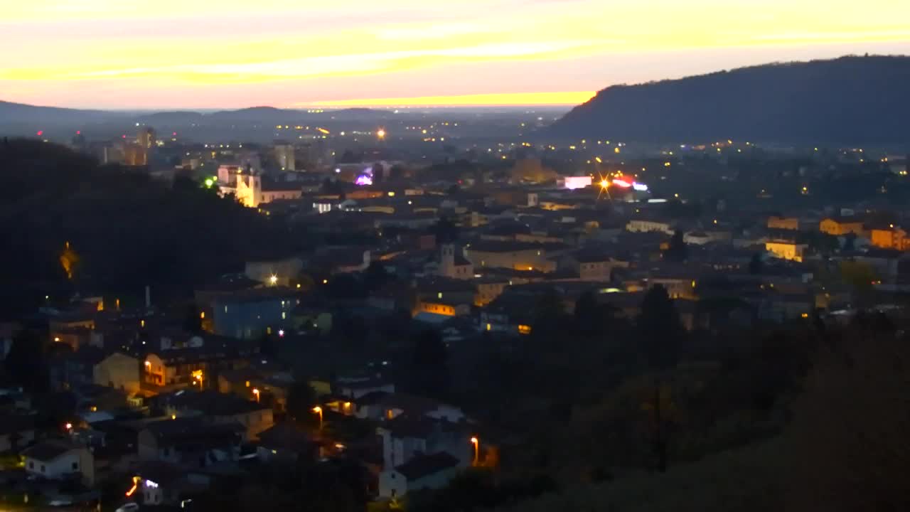 Nova Gorica et Gorizia : Vue Imprenable depuis le Monastère Franciscain de Kostanjevica