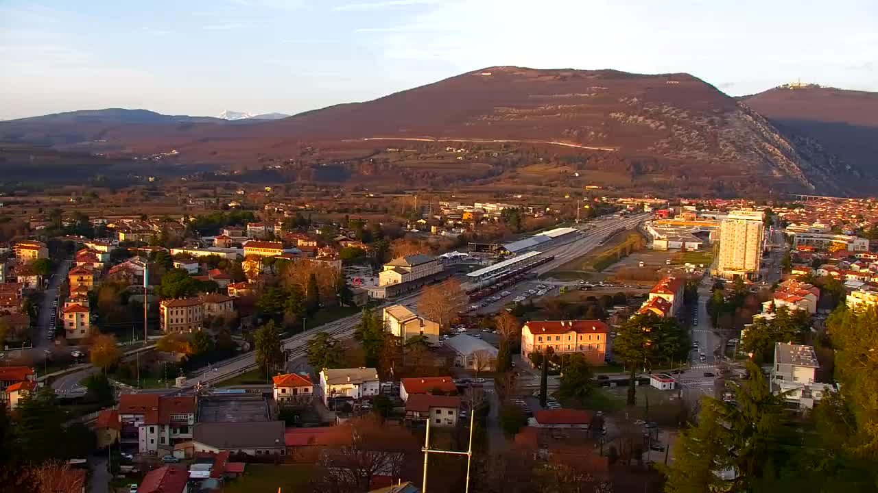 Nova Gorica et Gorizia : Vue Imprenable depuis le Monastère Franciscain de Kostanjevica