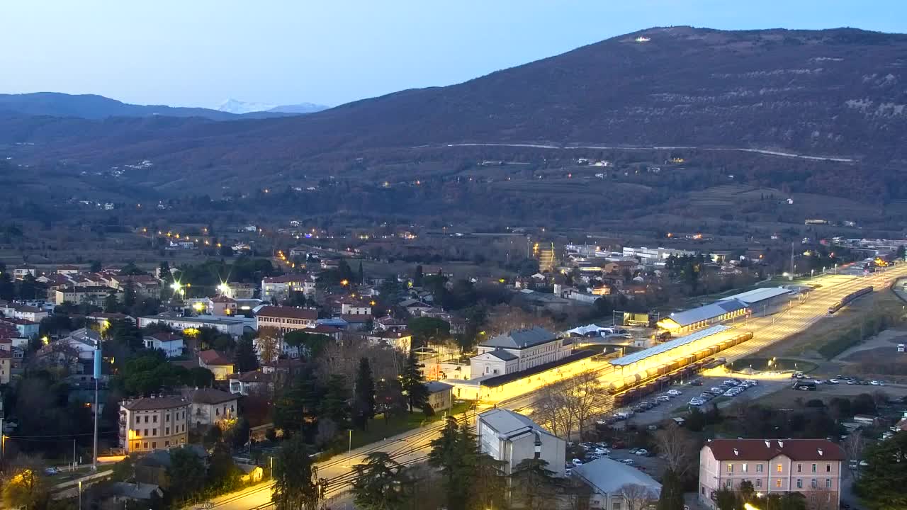Nova Gorica et Gorizia : Vue Imprenable depuis le Monastère Franciscain de Kostanjevica