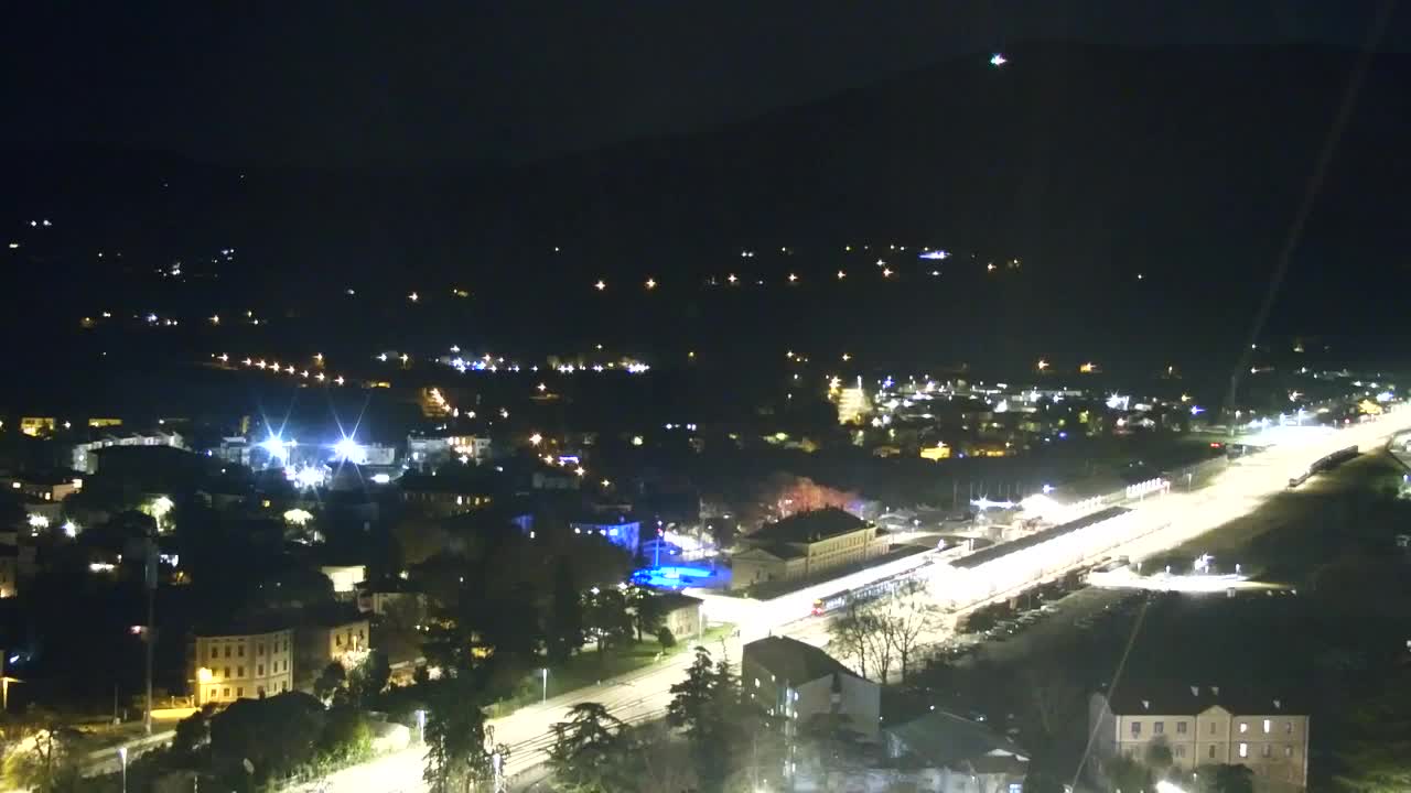 Nova Gorica i Gorica: Prekrasan Pogled iz Franjevačkog Samostana Kostanjevica