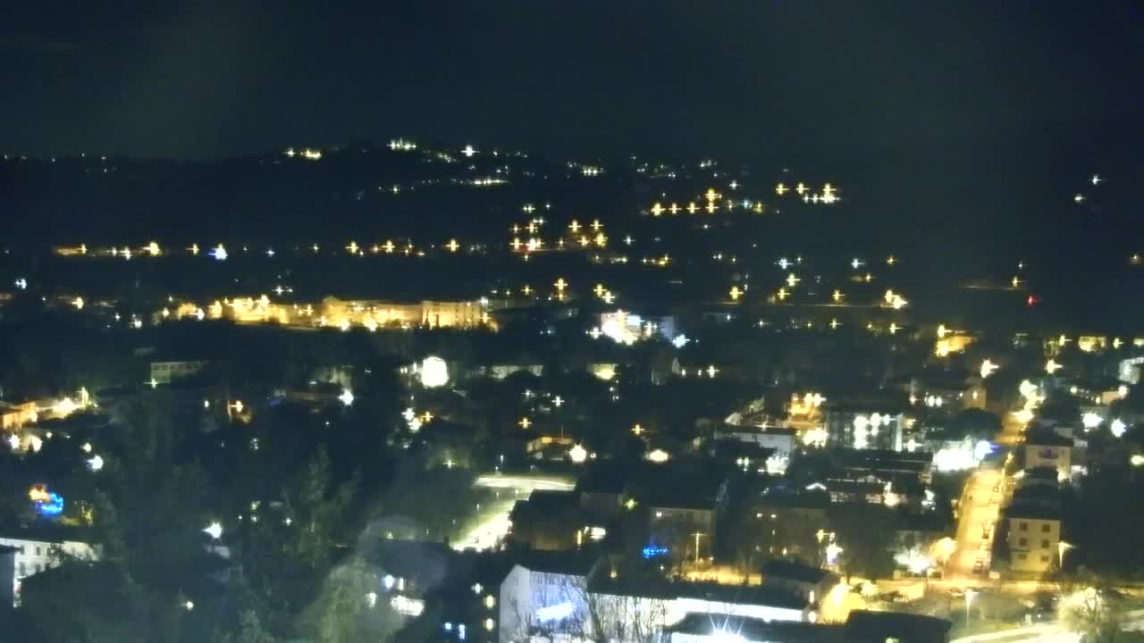 Nova Gorica i Gorica: Prekrasan Pogled iz Franjevačkog Samostana Kostanjevica