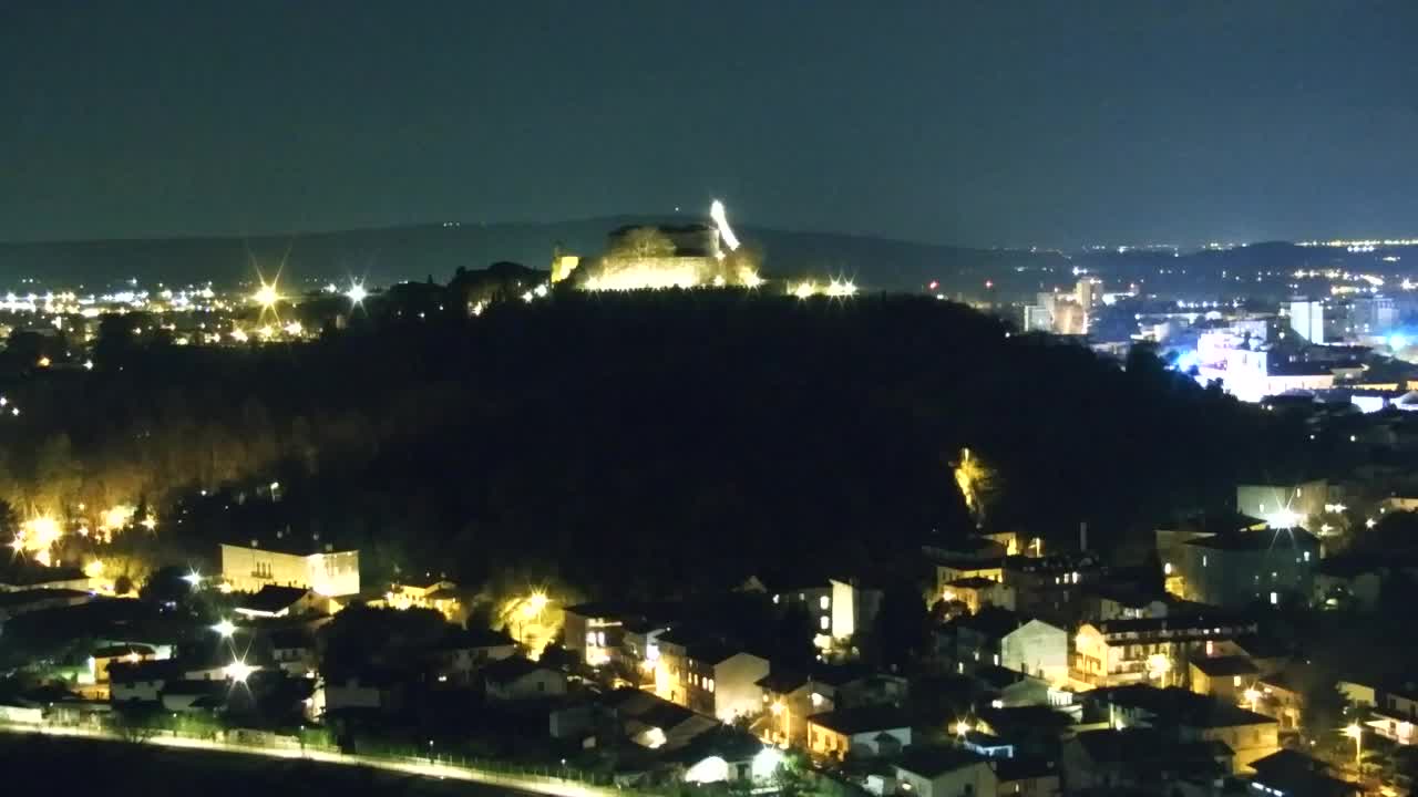 Nova Gorica y Gorizia: Impresionantes Vistas desde el Monasterio Franciscano de Kostanjevica