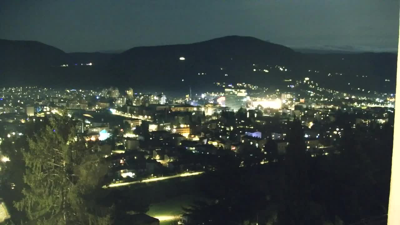 Nova Gorica in Gorica: Čudovit Razgled iz Frančiškanskega Samostana Kostanjevica