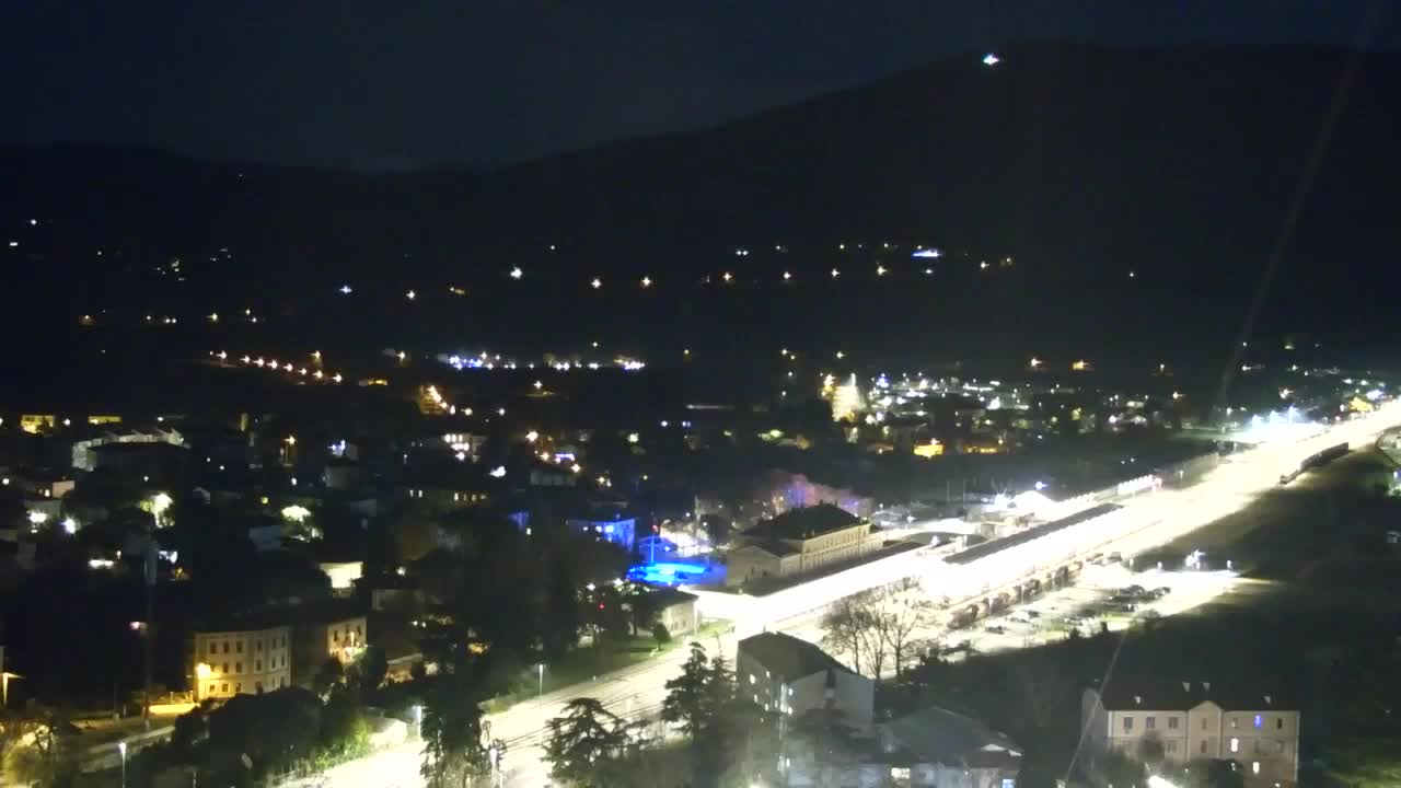 Nova Gorica in Gorica: Čudovit Razgled iz Frančiškanskega Samostana Kostanjevica