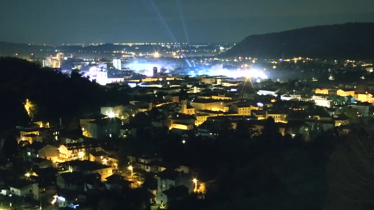 Nova Gorica et Gorizia : Vue Imprenable depuis le Monastère Franciscain de Kostanjevica