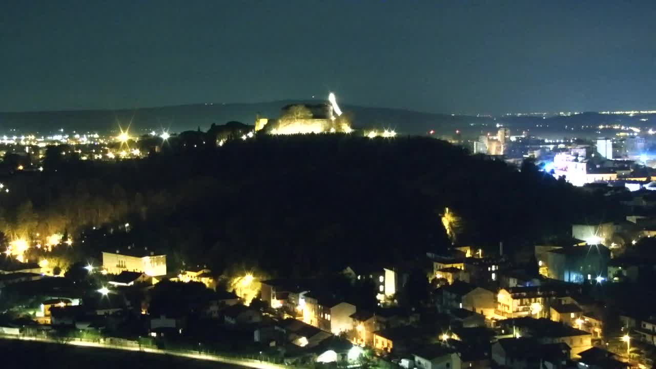 Nova Gorica et Gorizia : Vue Imprenable depuis le Monastère Franciscain de Kostanjevica