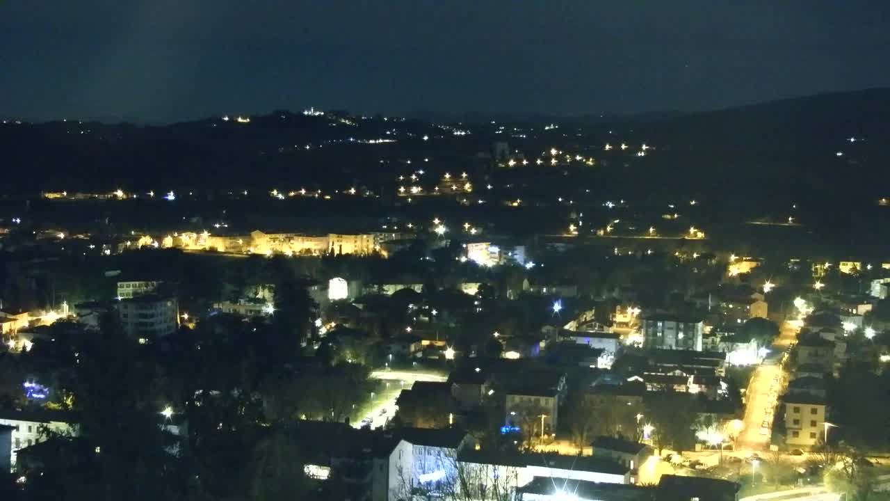 Nova Gorica et Gorizia : Vue Imprenable depuis le Monastère Franciscain de Kostanjevica