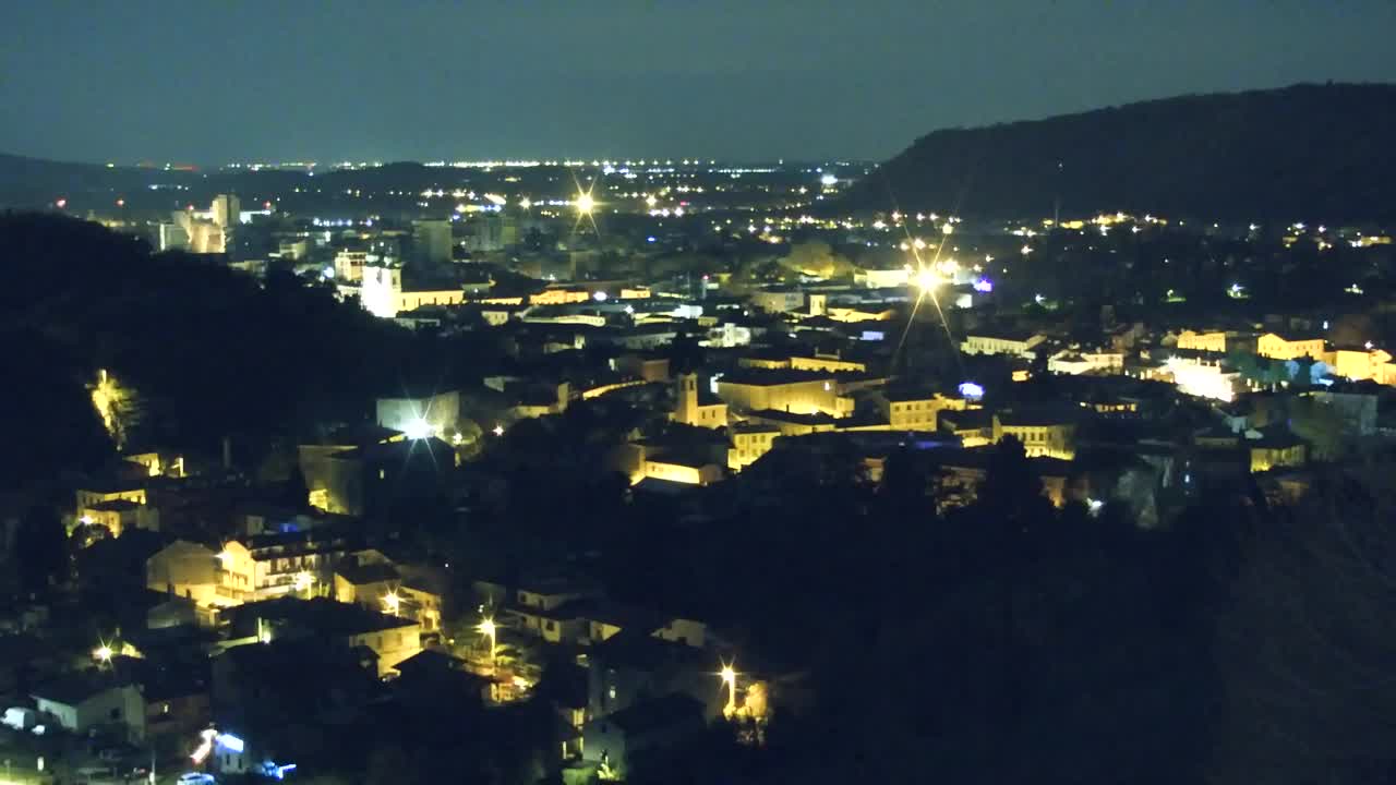 Nova Gorica in Gorica: Čudovit Razgled iz Frančiškanskega Samostana Kostanjevica