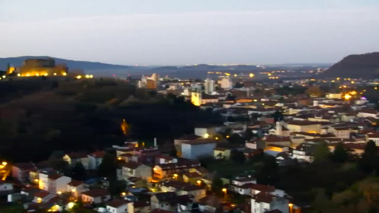 Nova Gorica i Gorica: Prekrasan Pogled iz Franjevačkog Samostana Kostanjevica