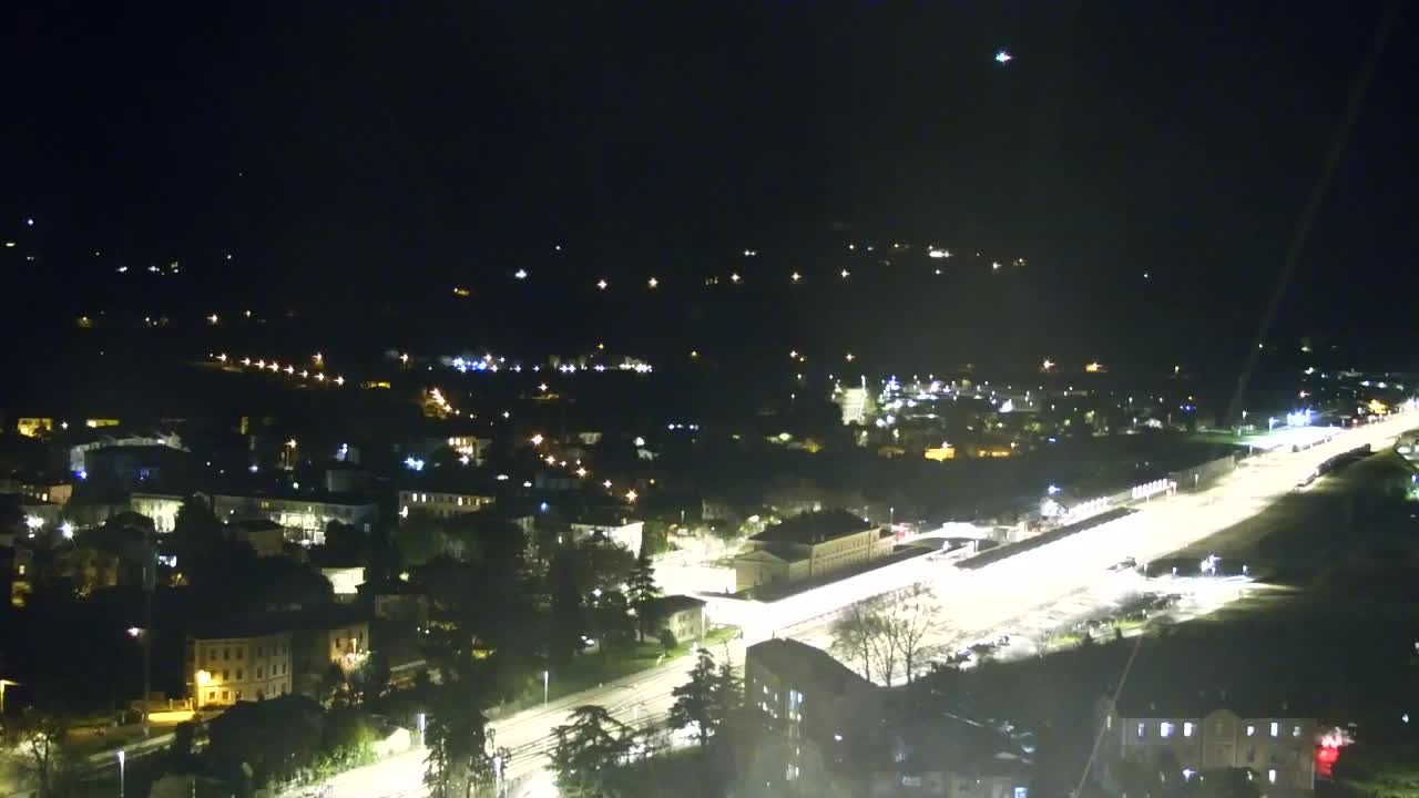 Nova Gorica in Gorica: Čudovit Razgled iz Frančiškanskega Samostana Kostanjevica