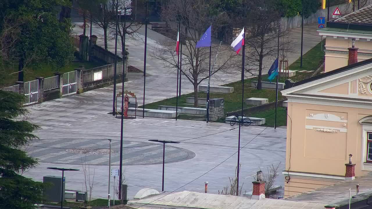 Nova Gorica in Gorica: Čudovit Razgled iz Frančiškanskega Samostana Kostanjevica