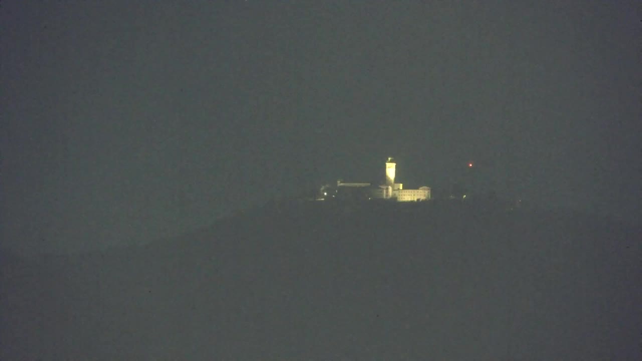 Nova Gorica in Gorica: Čudovit Razgled iz Frančiškanskega Samostana Kostanjevica