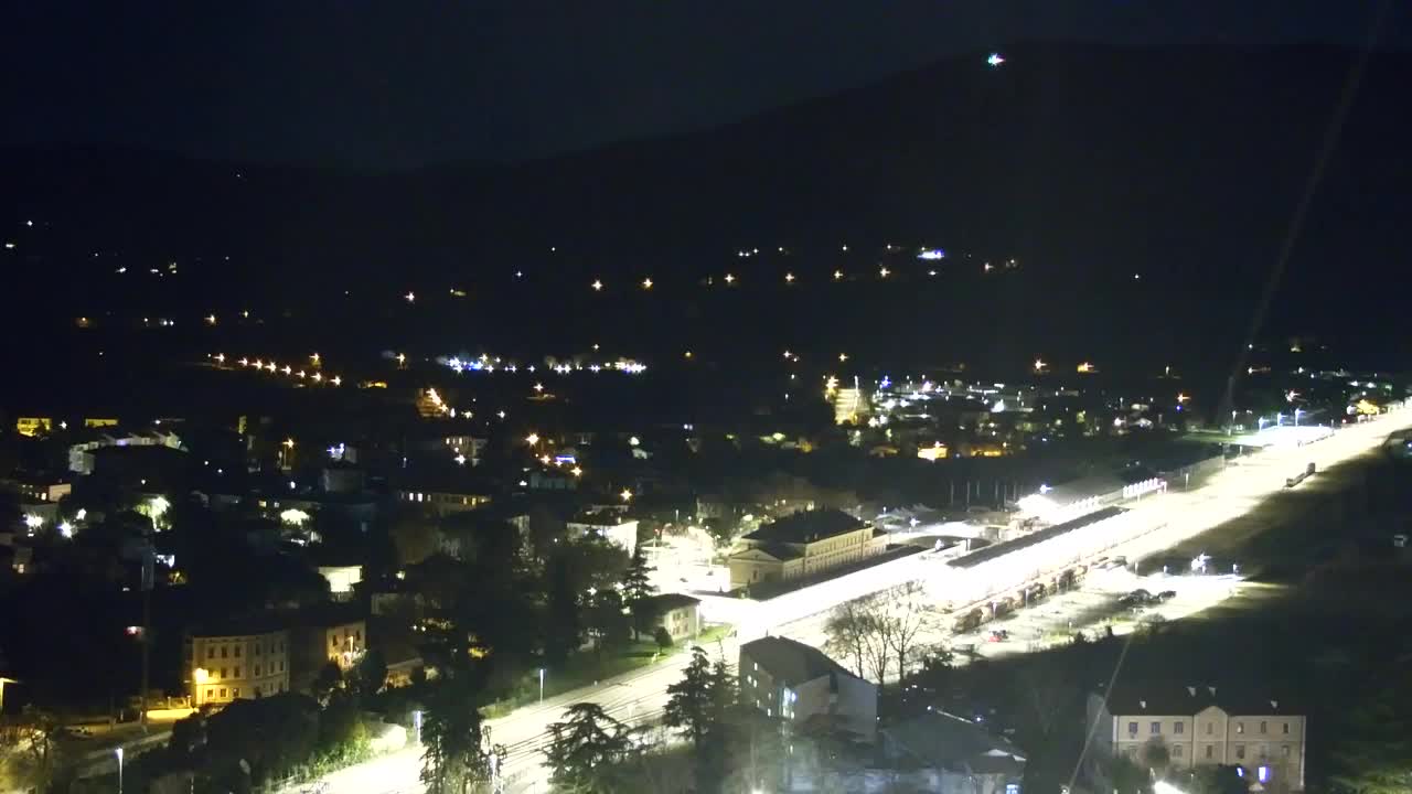 Nova Gorica in Gorica: Čudovit Razgled iz Frančiškanskega Samostana Kostanjevica