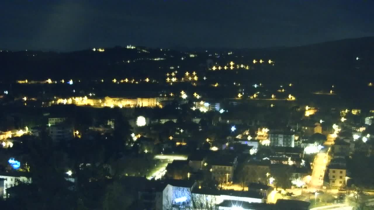 Nova Gorica in Gorica: Čudovit Razgled iz Frančiškanskega Samostana Kostanjevica