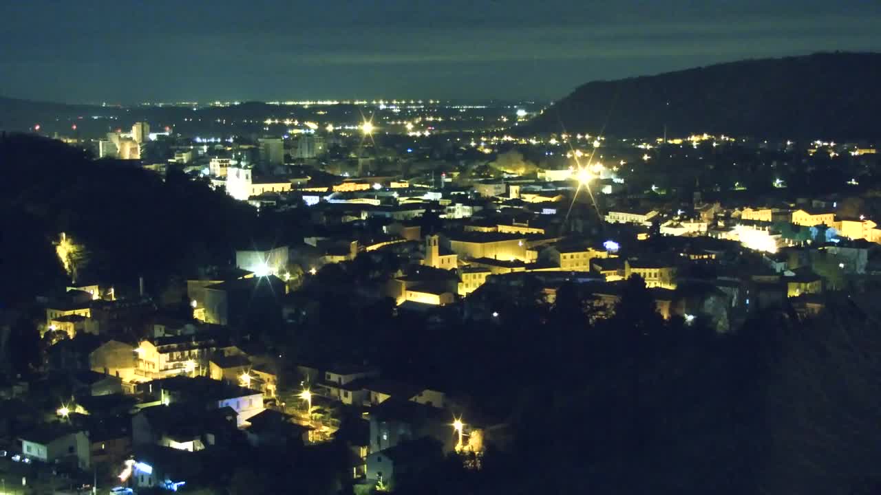 Nova Gorica in Gorica: Čudovit Razgled iz Frančiškanskega Samostana Kostanjevica