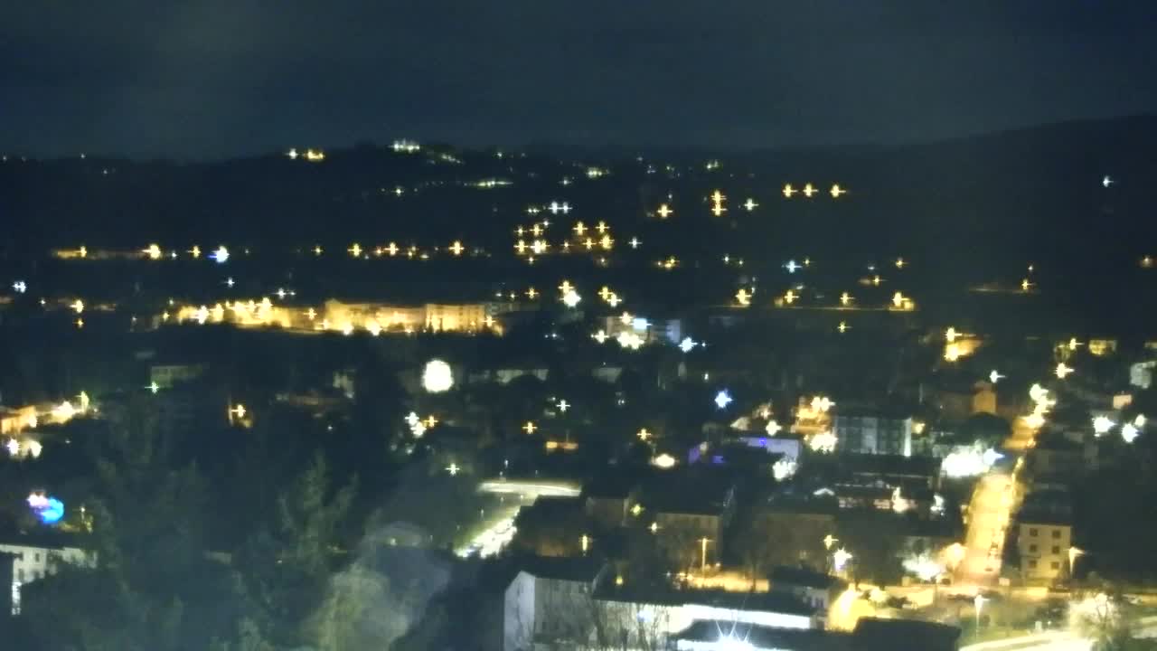 Nova Gorica in Gorica: Čudovit Razgled iz Frančiškanskega Samostana Kostanjevica