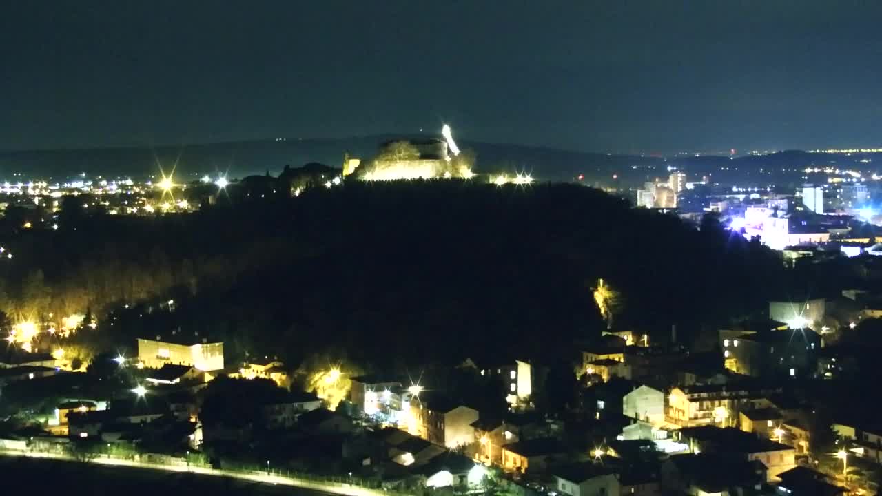 Nova Gorica y Gorizia: Impresionantes Vistas desde el Monasterio Franciscano de Kostanjevica