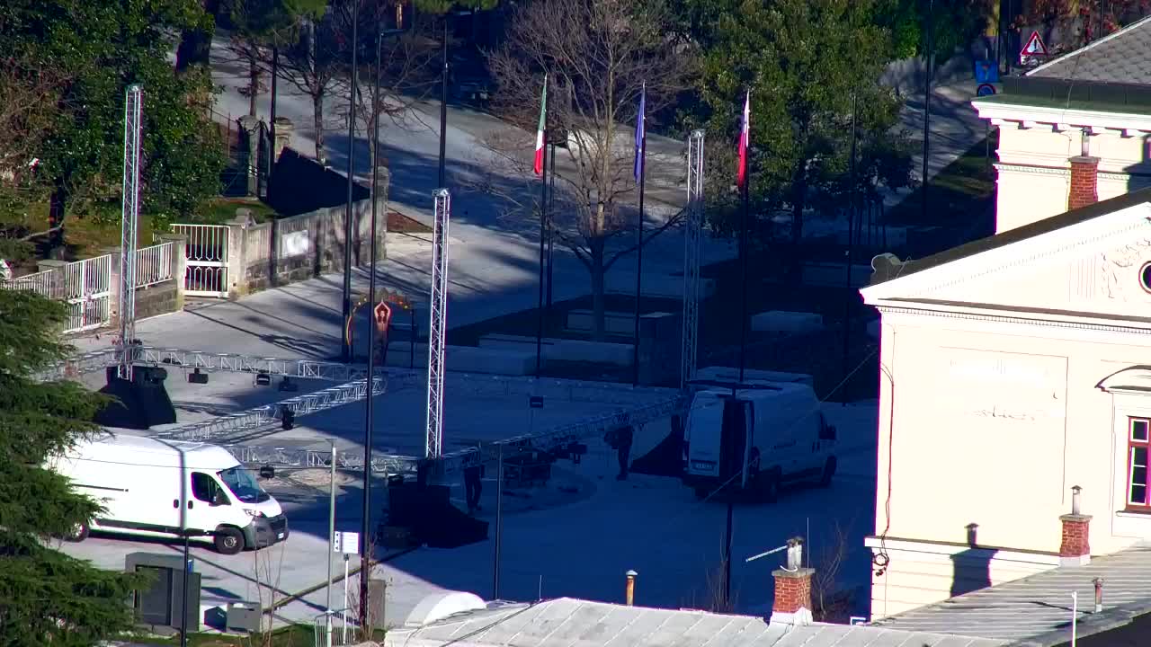 Nova Gorica y Gorizia: Impresionantes Vistas desde el Monasterio Franciscano de Kostanjevica