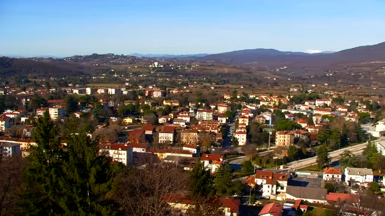 Nova Gorica in Gorica: Čudovit Razgled iz Frančiškanskega Samostana Kostanjevica