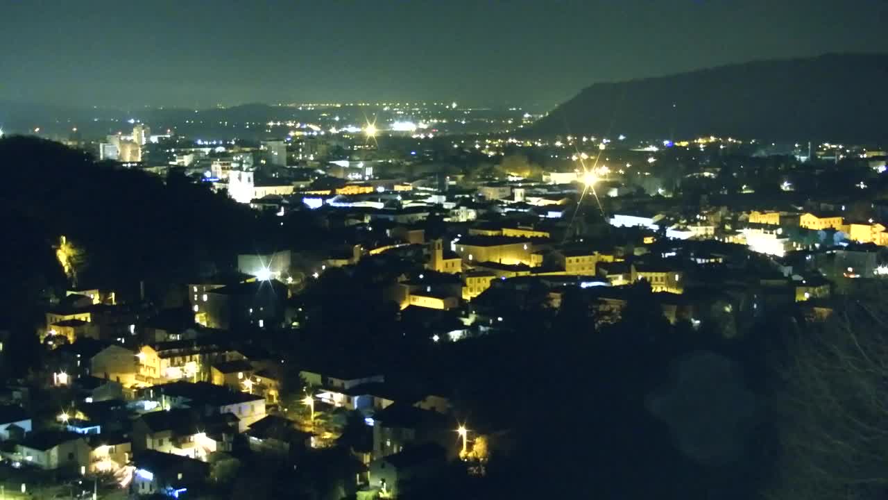 Nova Gorica in Gorica: Čudovit Razgled iz Frančiškanskega Samostana Kostanjevica