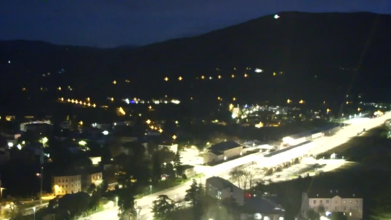 Nova Gorica in Gorica: Čudovit Razgled iz Frančiškanskega Samostana Kostanjevica