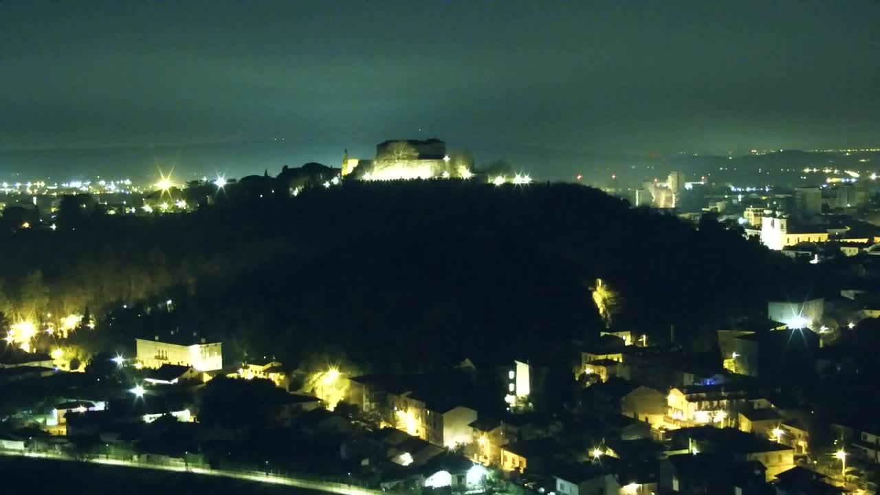 Nova Gorica i Gorica: Prekrasan Pogled iz Franjevačkog Samostana Kostanjevica