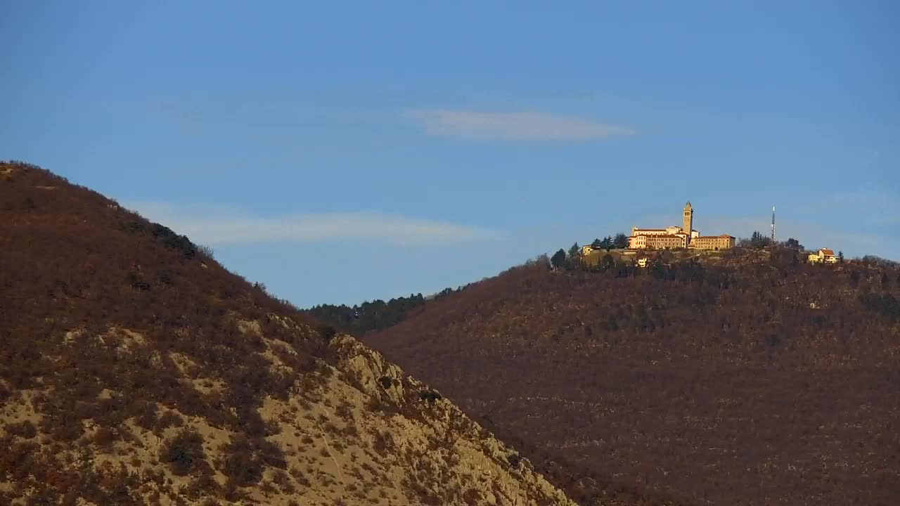 Nova Gorica in Gorica: Čudovit Razgled iz Frančiškanskega Samostana Kostanjevica