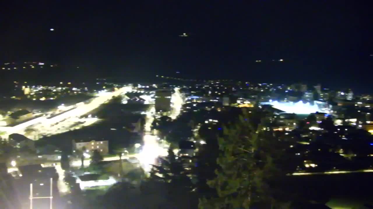 Nova Gorica in Gorica: Čudovit Razgled iz Frančiškanskega Samostana Kostanjevica