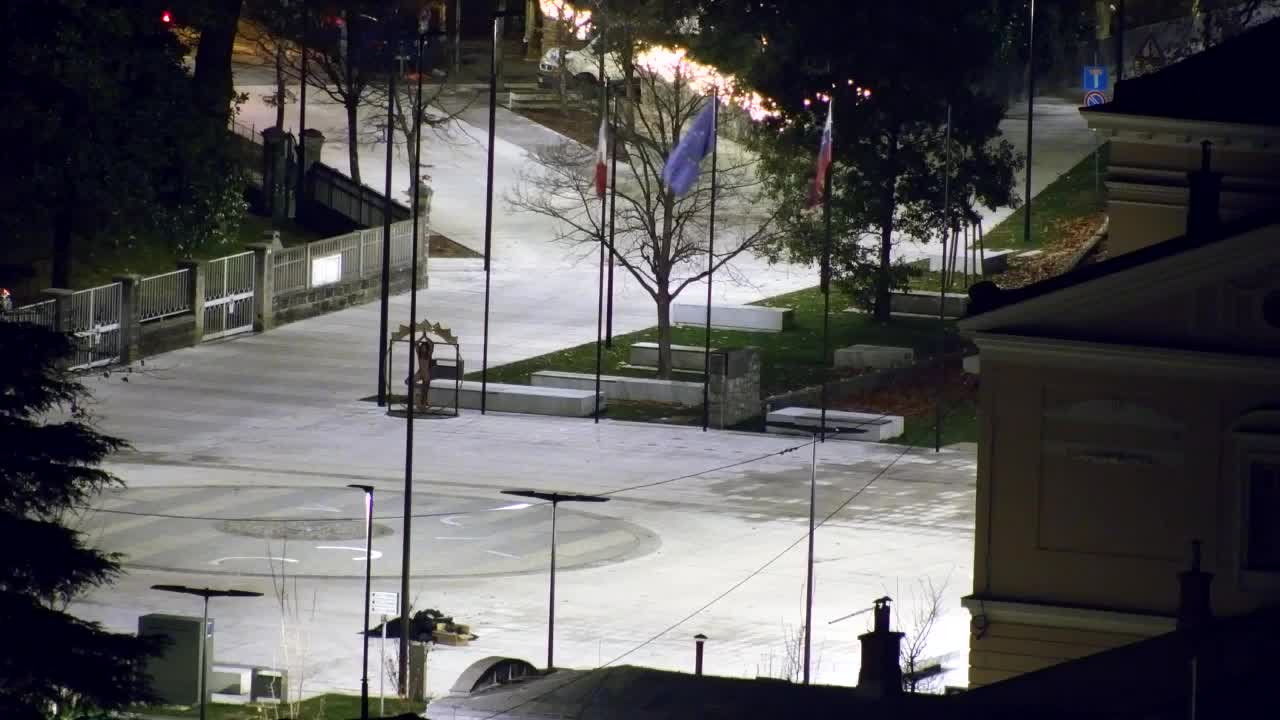 Nova Gorica i Gorica: Prekrasan Pogled iz Franjevačkog Samostana Kostanjevica