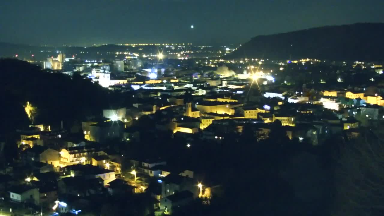 Nova Gorica in Gorica: Čudovit Razgled iz Frančiškanskega Samostana Kostanjevica