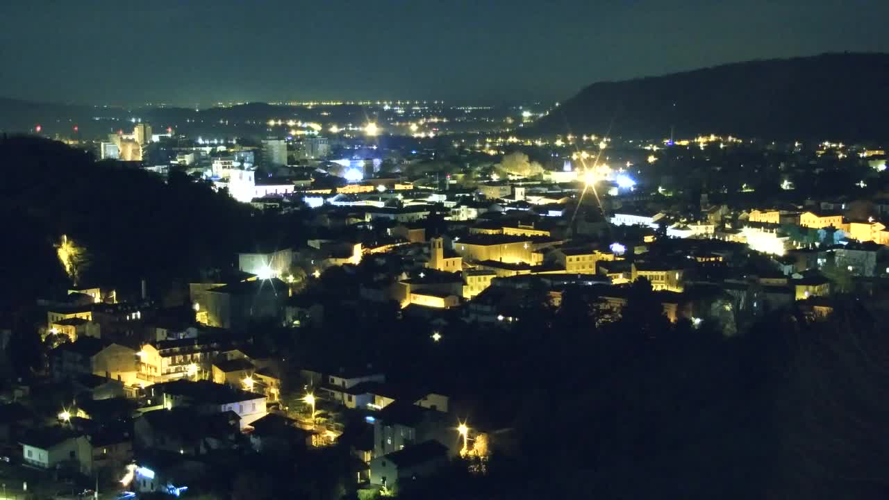 Nova Gorica i Gorica: Prekrasan Pogled iz Franjevačkog Samostana Kostanjevica