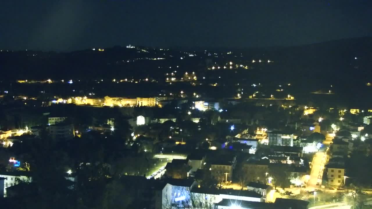 Nova Gorica in Gorica: Čudovit Razgled iz Frančiškanskega Samostana Kostanjevica